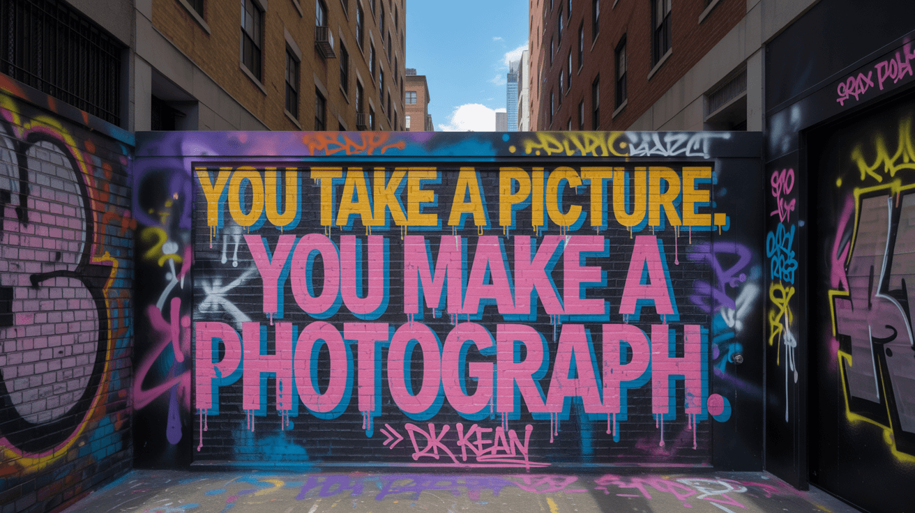Ya' Make a Photograph